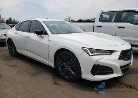 2021 Acura Tlx Tech A из США, поврежденный, VIN 19UUB5F57MA014197